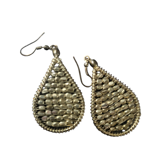 Women's Gold Earrings - Picture 3 of 3